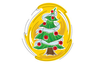Abstract Print Art Christmas Tree: A Crafts Brand's Dream