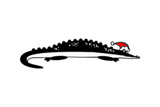 Christmas Alligator Crafts: A Festive Design for Your Brand
