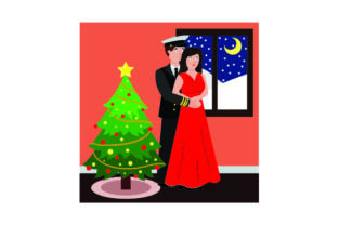 Christmas Crafts: Couple by Tree Design Review