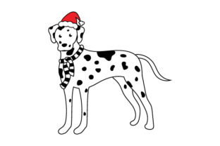 Christmas Dalmation: A Festive Addition to Your Crafts