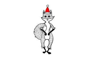 Christmas Fox: A Versatile Craft for Holiday Publishing