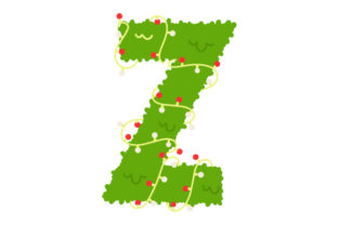 Christmas Letter Z: A Versatile Craft for Holiday Designs