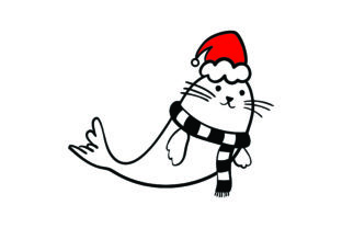 Christmas Seal: A Versatile Design for Festive Crafts
