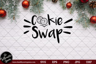 Cookie Swap Saying Graphics for Holiday Crafts