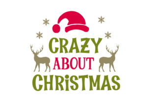 Crazy About Christmas: A Festive Craft Design for Marketing