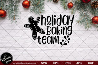 Holiday Baking Team Saying: Graphics for Crafts Branding