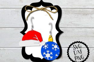 Santa Hat and Ornament Earrings Design Review