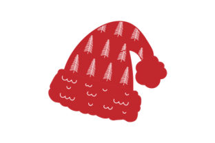 Scandinavian Hat for Christmas Crafts & Branding